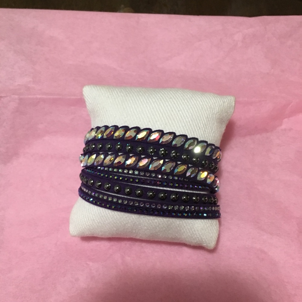 Swarvoski wrap bracelet
